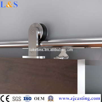 Sleek Barn Sliding Door Hardware With Soft Close Damper For Door Fittings